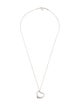 Tiffany & Co. Open Heart Pendant Necklace