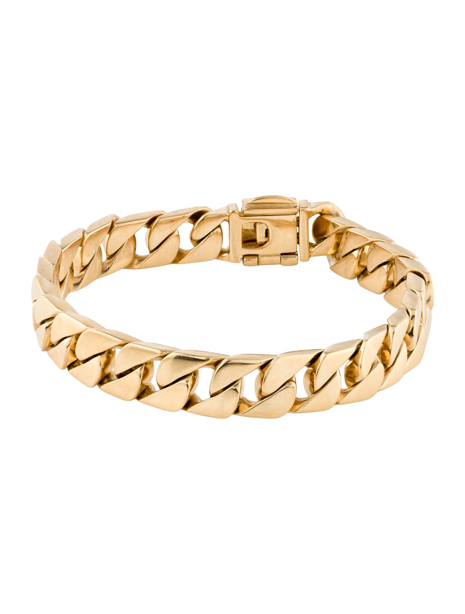 Tiffany & Co. 18K Curb Link Bracelet