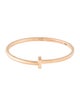 Tiffany & Co. 18K T1 Narrow Hinged Bangle Bracelet