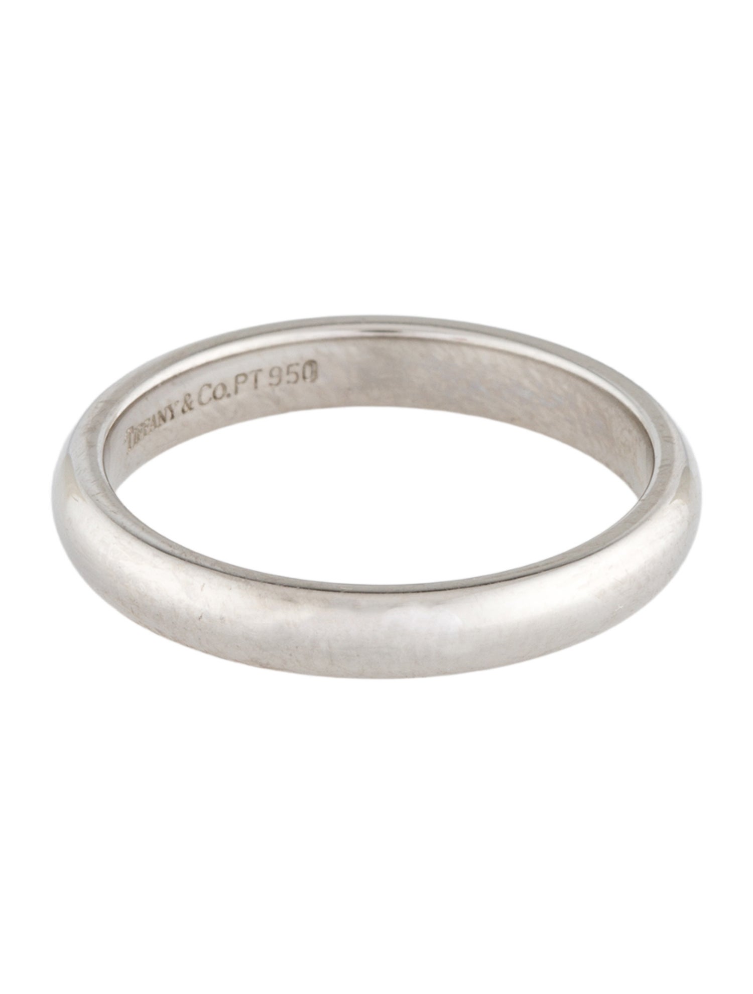 Tiffany & Co. Platinum Forever Wedding Band Ring