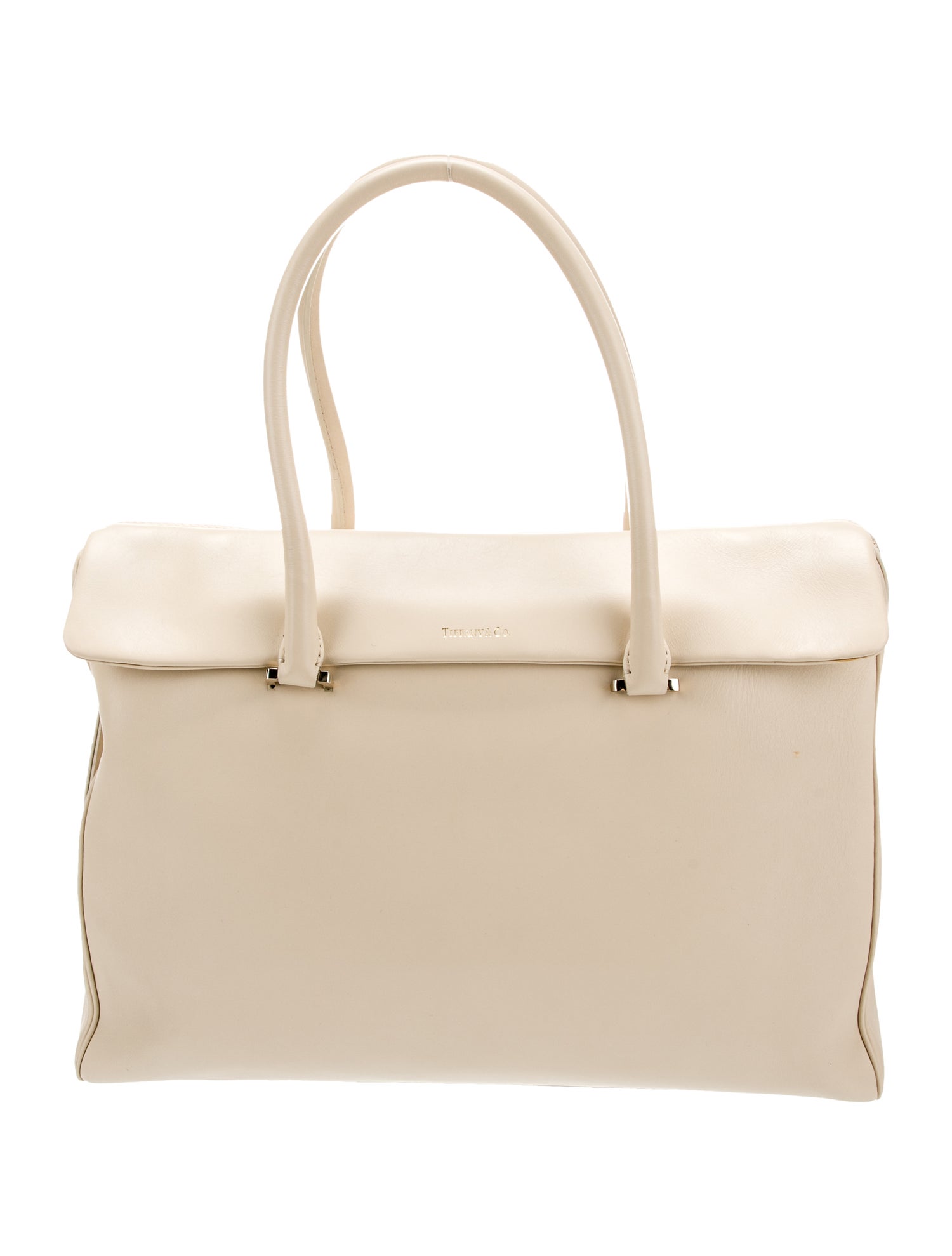 Tiffany & Co. Leather Top Handle Bag