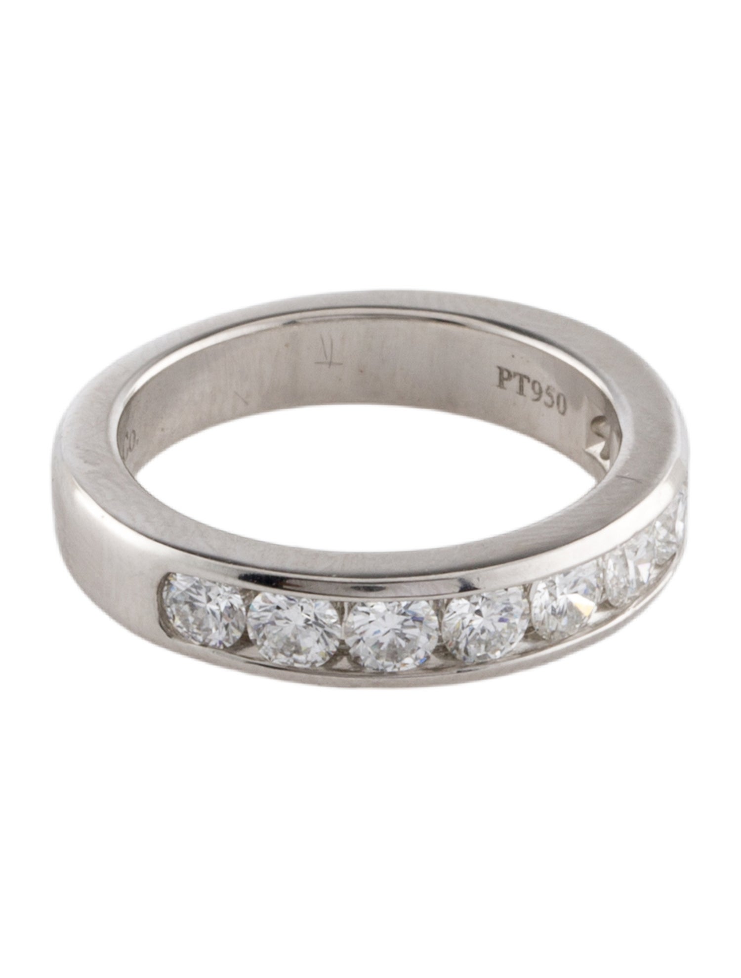 Tiffany & Co. Platinum Diamond Wedding Band