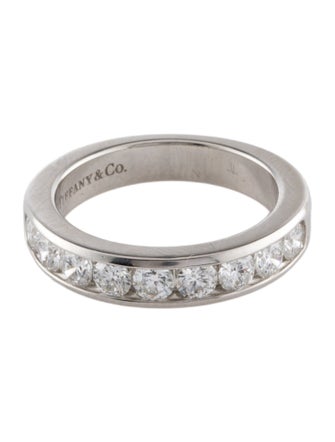 Tiffany & Co. Platinum Diamond Wedding Band