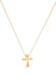 Tiffany & Co. 18K Cross Pendant Necklace