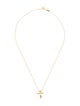Tiffany & Co. 18K Cross Pendant Necklace