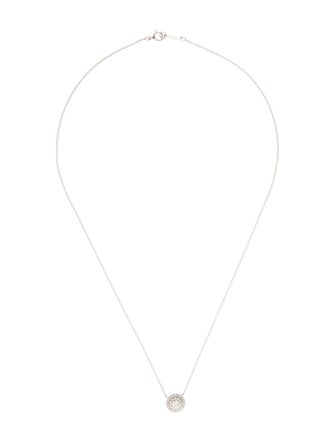 Tiffany & Co. Platinum Diamond Soleste Pendant Necklace