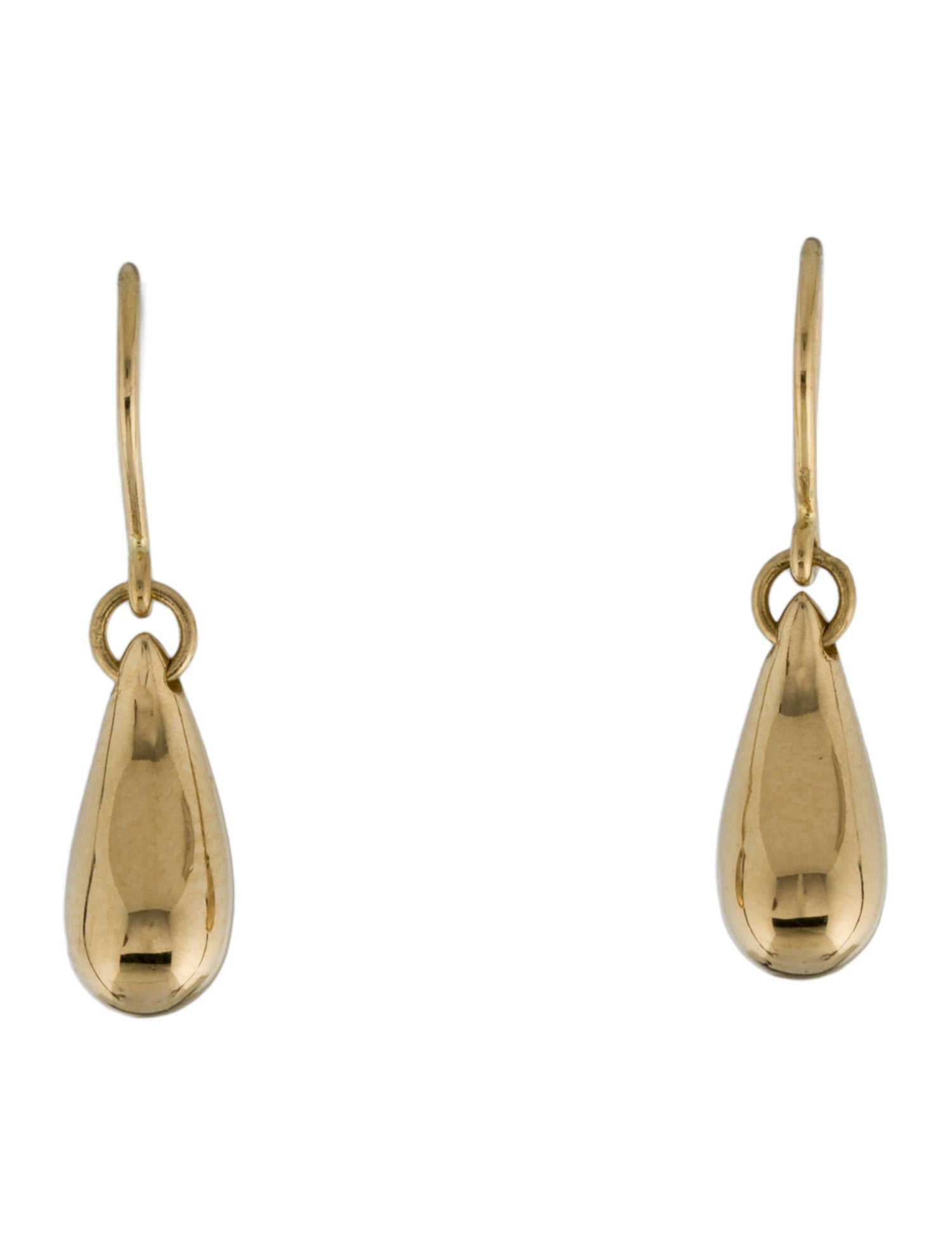 Tiffany & Co. 18K Teardrop Earrings