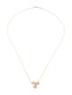 Tiffany & Co. 18K Diamond Paper Flowers Pendant Necklace