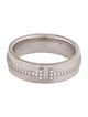 Tiffany & Co. 18K Diamond Tiffany T Narrow Ring