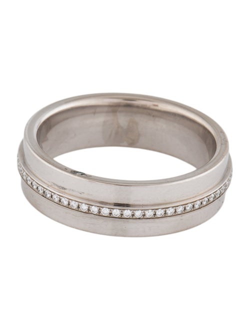 Tiffany & Co. 18K Diamond Tiffany T Narrow Ring