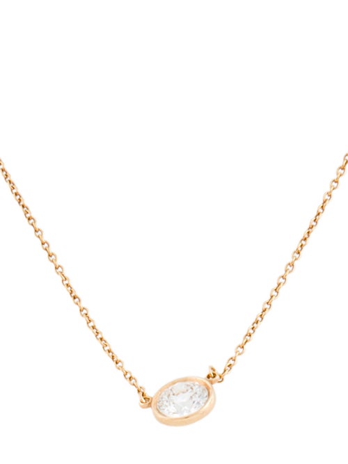 Tiffany & Co. 18K Diamonds by the Yard Pendant Necklace