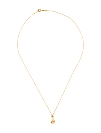 Tiffany & Co. 18K Teardrop Pendant Necklace