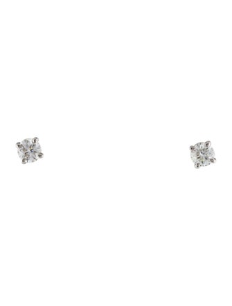 Tiffany & Co. Platinum Diamond Stud Earrings