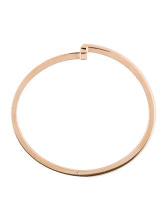 Tiffany & Co. T T1 Narrow Hinged Bangle Bracelet