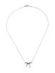 Tiffany & Co. Ribbon Bow Pendant Necklace