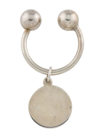 Tiffany & Co. silver keychain charm