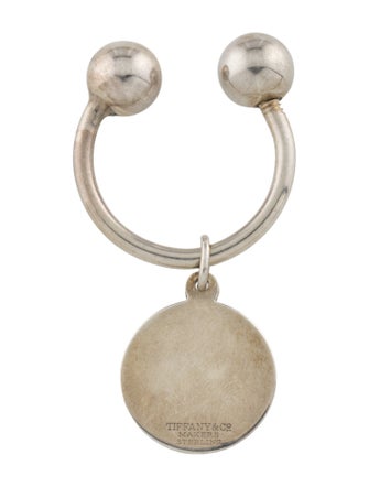 Tiffany & Co. silver keychain charm