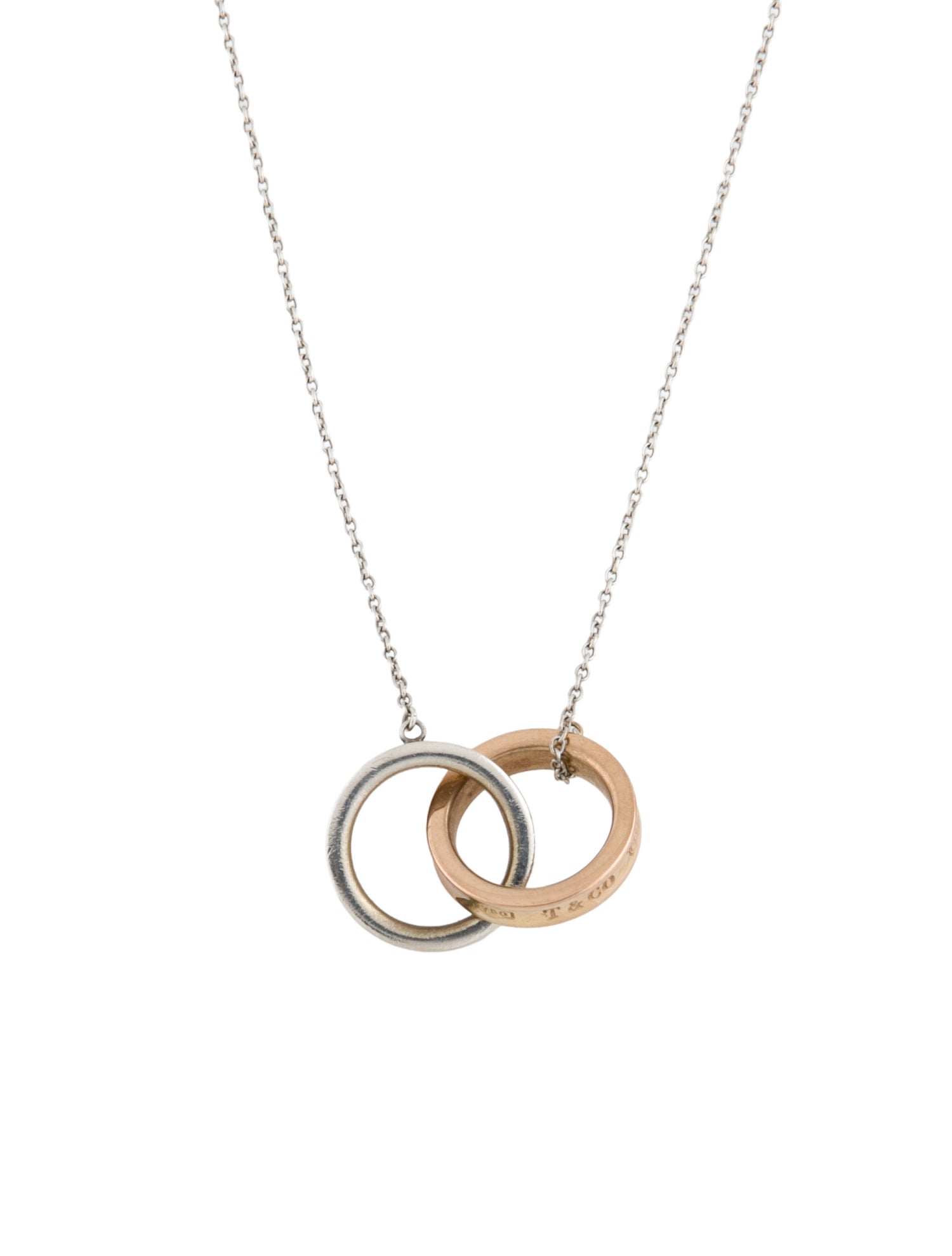 Tiffany & Co. Interlocking Circles Pendant Necklace