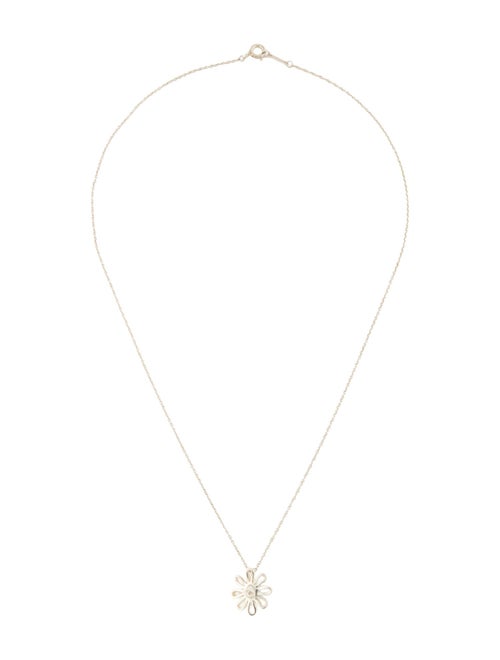 Tiffany & Co. Daisy Flower Pendant Necklace