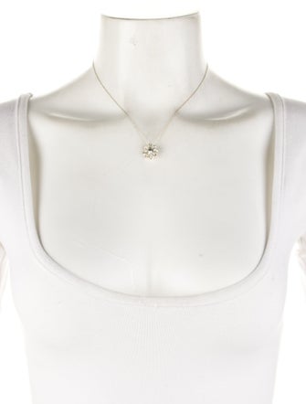 Tiffany & Co. Daisy Flower Pendant Necklace