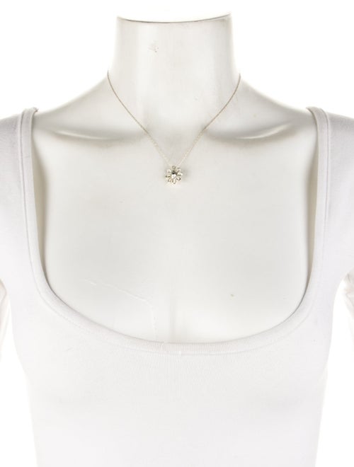Tiffany & Co. Daisy Flower Pendant Necklace