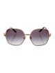 Tiffany & Co. Oversize Gradient Sunglasses