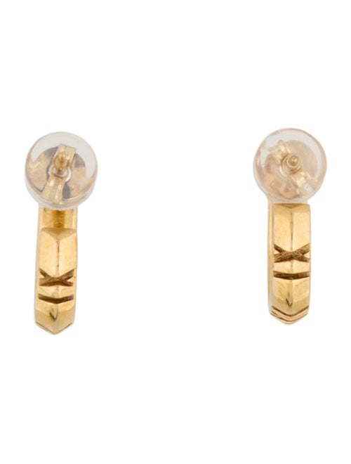 Tiffany & Co. 18K Atlas X Small Hoop Earrings