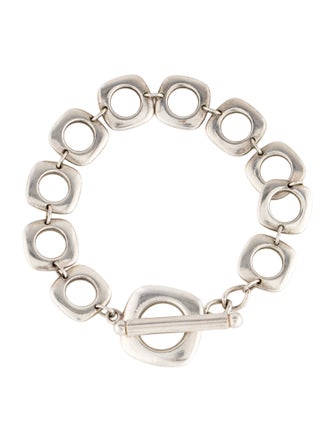 Tiffany & Co. Cushion Square Link Toggle Bracelet