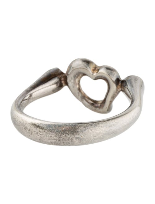 Tiffany & Co. Diamond Open Heart Cocktail Ring