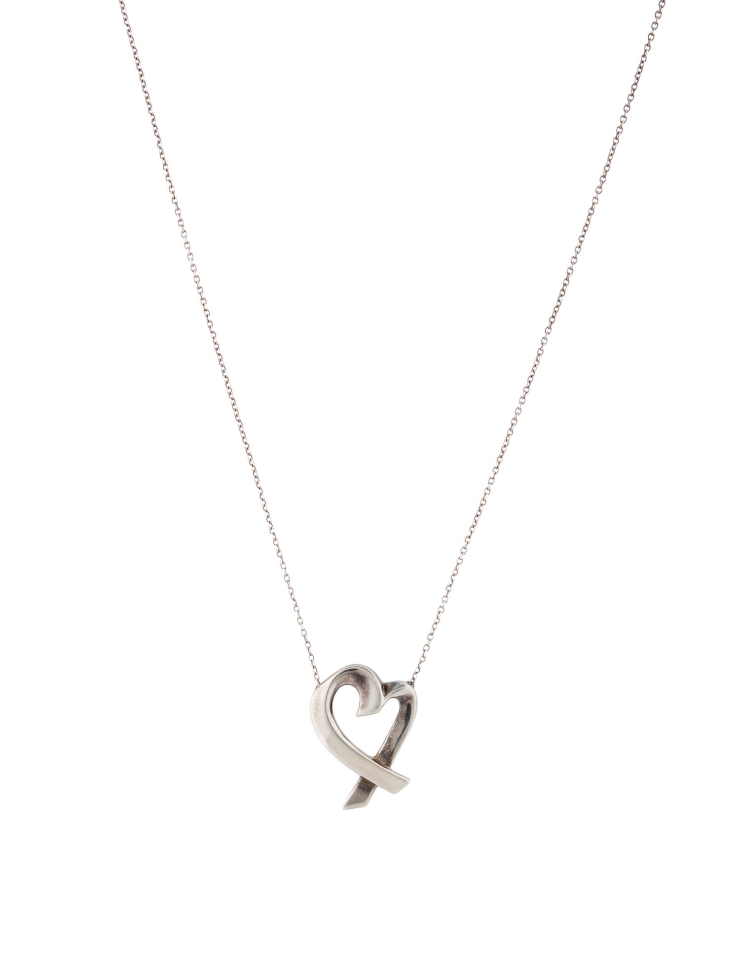 Tiffany & Co. Loving Heart Pendant Necklace