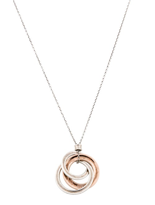 Tiffany & Co. 1837 Interlocking Circles Pendant Necklace