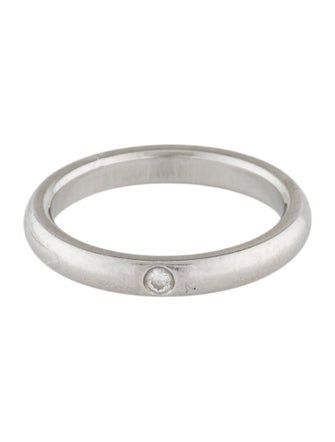 Tiffany & Co. Platinum Diamond Band Ring