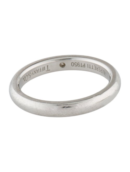 Tiffany & Co. Platinum Diamond Band Ring