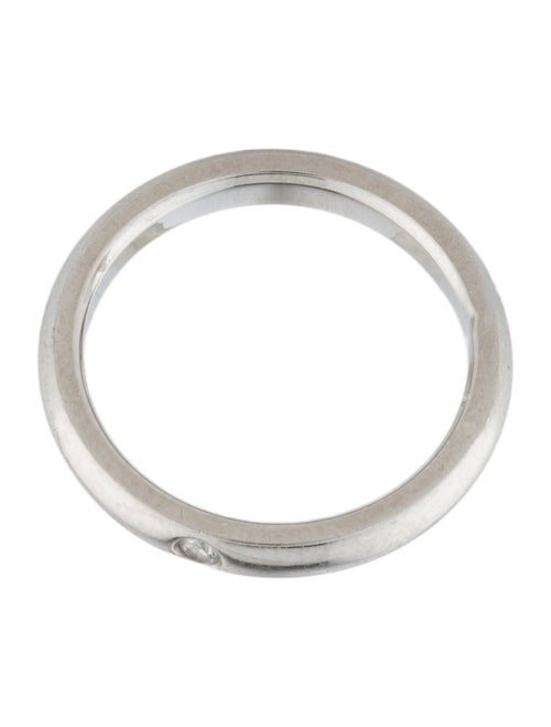 Tiffany & Co. Platinum Diamond Band Ring