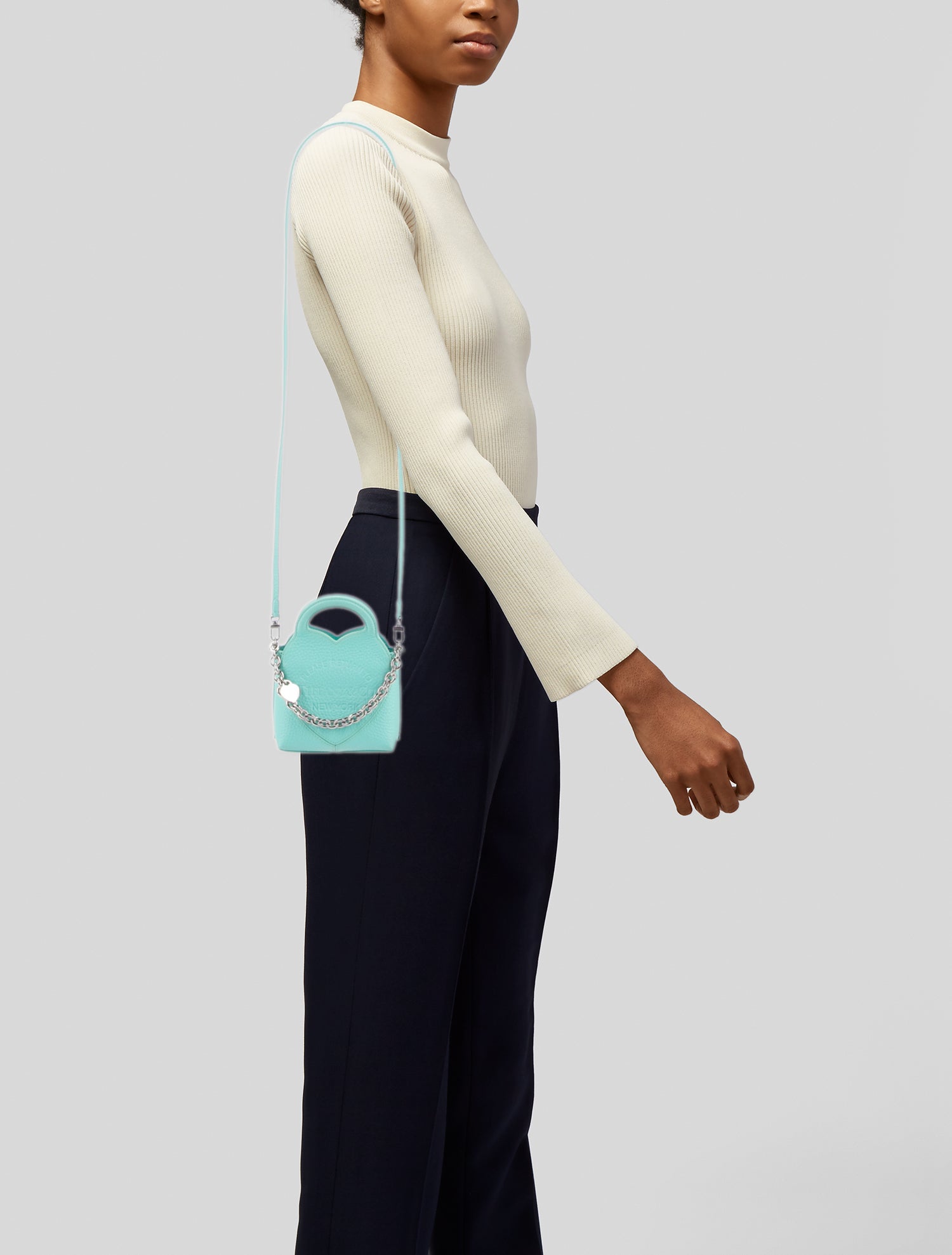 Tiffany & Co. Leather Shoulder Bag