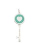 Tiffany & Co. Enamel Heart Key Pendant