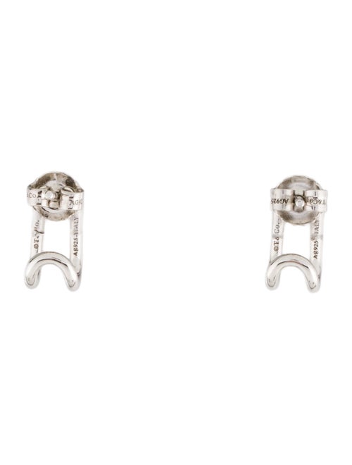 Tiffany & Co. Pearl Double Hinged Earrings