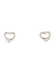 Tiffany & Co. Mini Open Heart Stud Earrings
