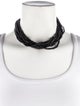 Tiffany & Co. Onyx Torsade Multistrand Necklace