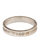 Tiffany & Co. 1837 Narrow Band Ring