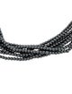Tiffany & Co. Hematine Bead Multi-Strand Collar Necklace