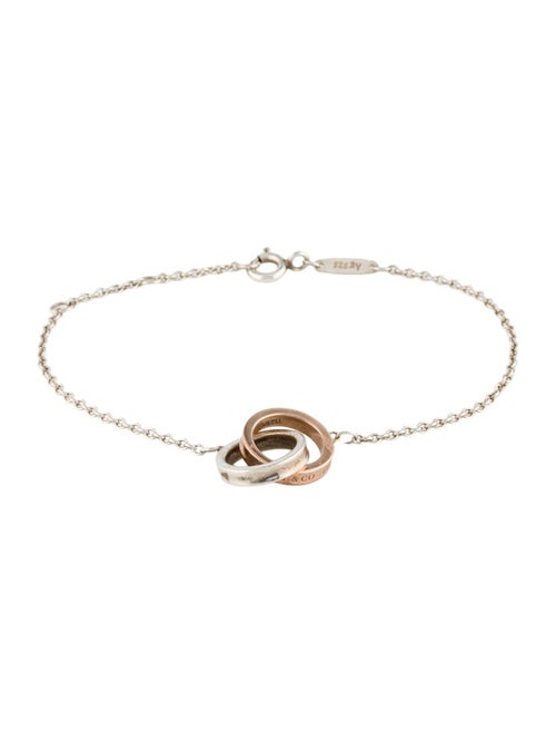 Tiffany & Co. Two-Tone Interlocking Circles Chain Bracelet