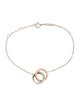 Tiffany & Co. Two-Tone Interlocking Circles Chain Bracelet