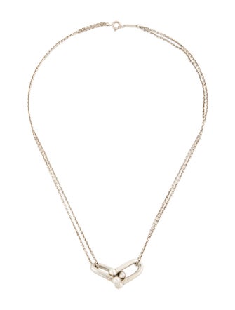 Tiffany & Co. Tiffany HardWear Large Double Link Pendant Necklace