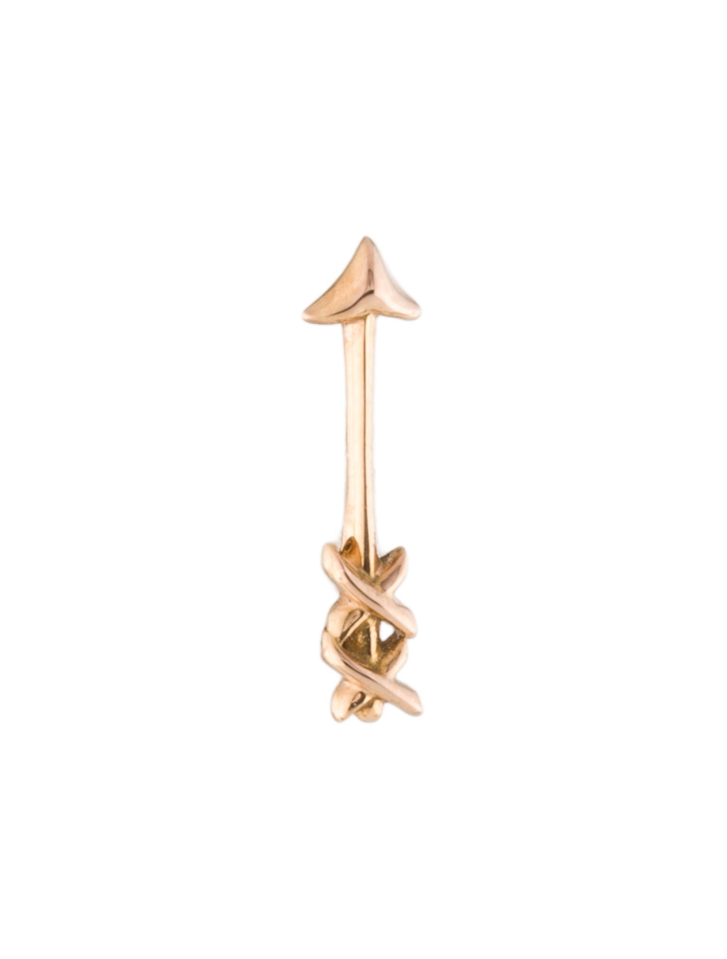 Tiffany & Co. 18K Graffiti Arrow Single Stud Earring