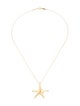 Tiffany & Co. 18K Starfish Pendant Necklace