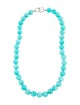 Tiffany & Co. Amazonite Bead Strand Necklace