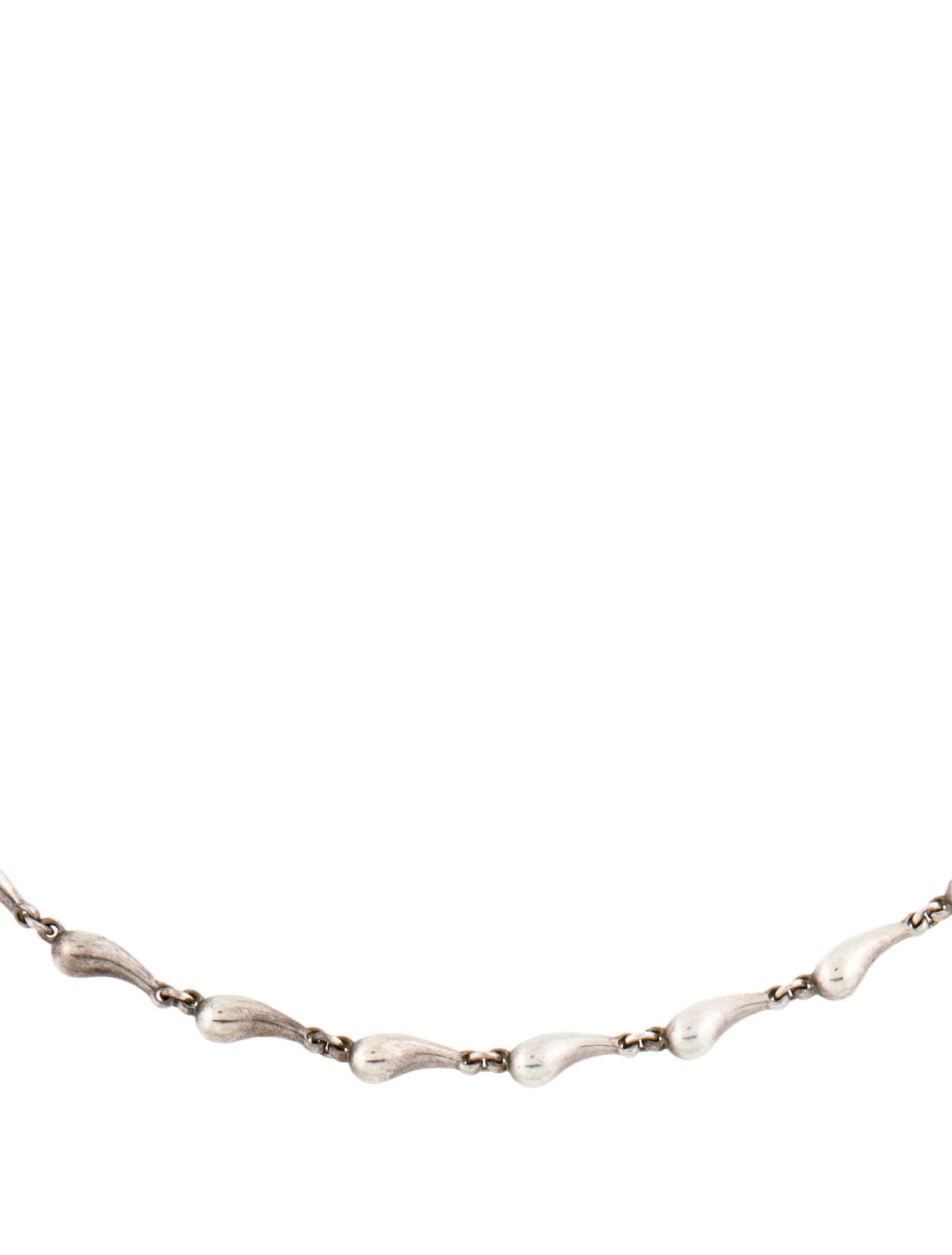 Tiffany & Co. Teardrop Link Collar Necklace