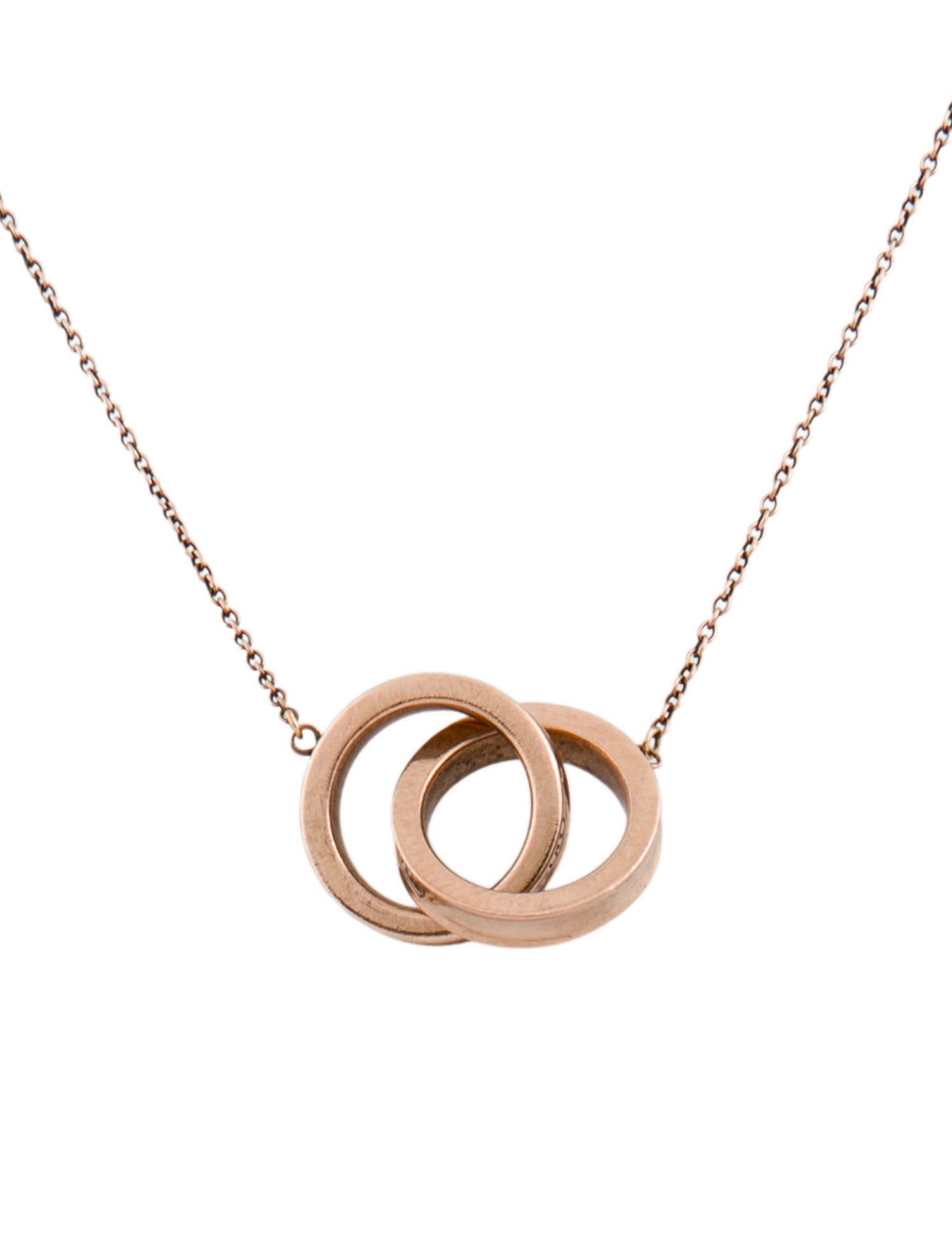 Tiffany & Co. Rubedo Interlocking Circles Pendant Necklace