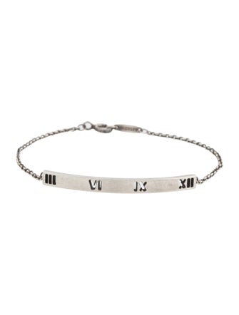 Tiffany & Co. Atlas Pierced Bar Bracelet